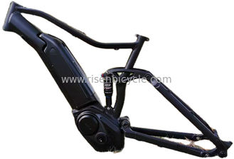 Chine Chine Stock 27.5er électrique à pleine suspension Cadre de vélo Bafang G330 Vélo de montagne en aluminium fournisseur
