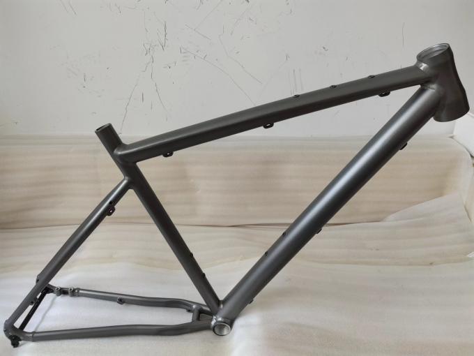 Pièces en aluminium de bicyclette du gravier 700C de cadre de vélo de route de frein à disque 7