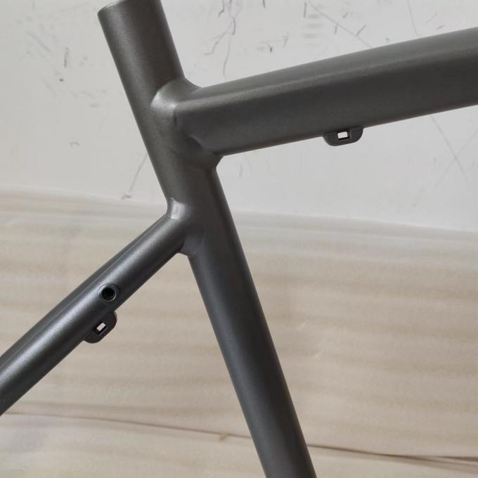 Pièces en aluminium de bicyclette du gravier 700C de cadre de vélo de route de frein à disque 10