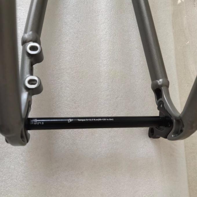 Pièces en aluminium de bicyclette du gravier 700C de cadre de vélo de route de frein à disque 13