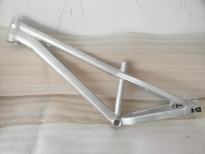 Cadre de vélo BMX Dirt Jumper en alliage d'aluminium 26er RC Cadre de vélo à queue dure réglable MTB 1