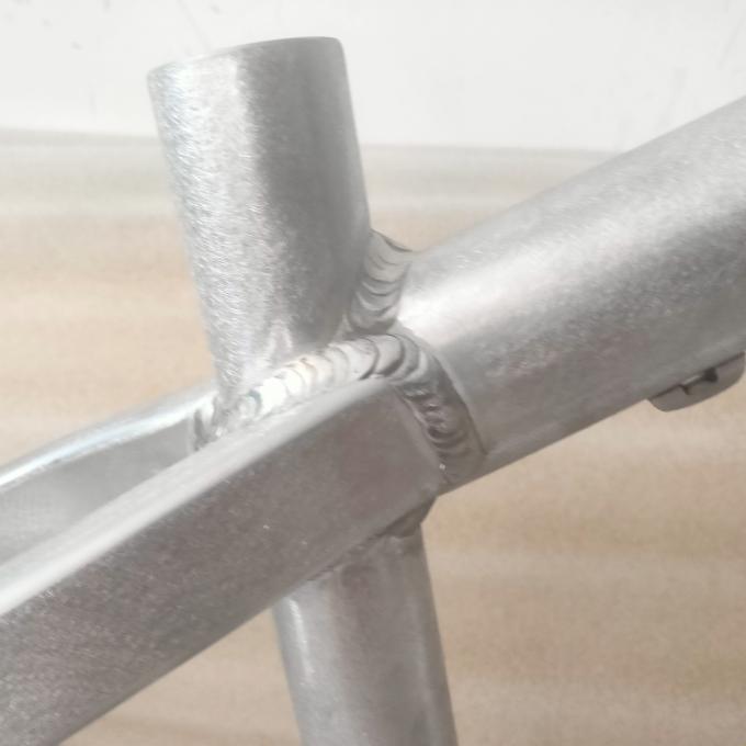 Cadre de vélo BMX Dirt Jumper en alliage d'aluminium 26er RC Cadre de vélo à queue dure réglable MTB 8