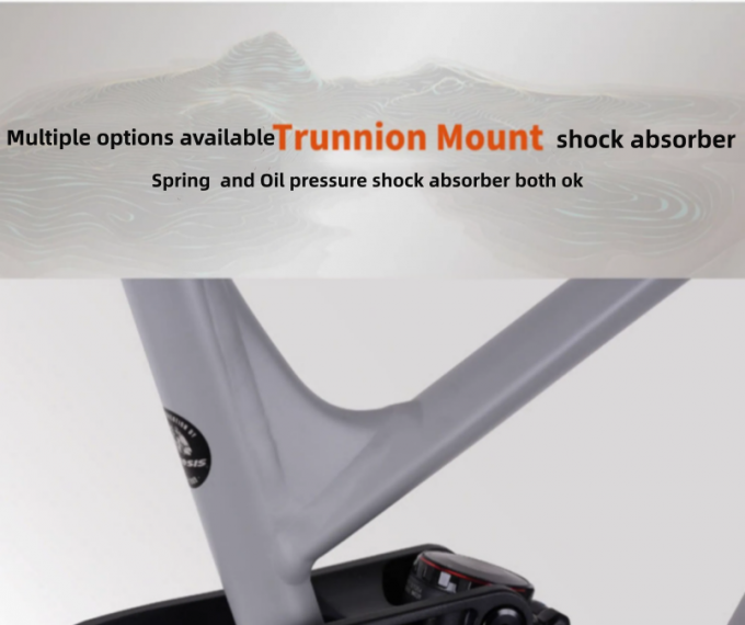 Kinesis TUM616 27.5+ 29er Aluminium Full Suspension Enduro hors route à queue douce cadre de vélo de montagne 5