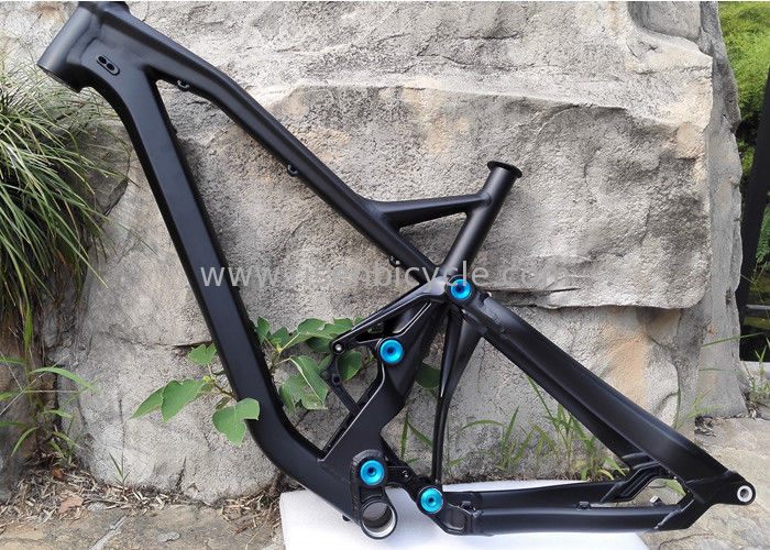 Cadre VTT Carbone T1000 Full Suspension 29 Pouces - XC - MYST WHITE