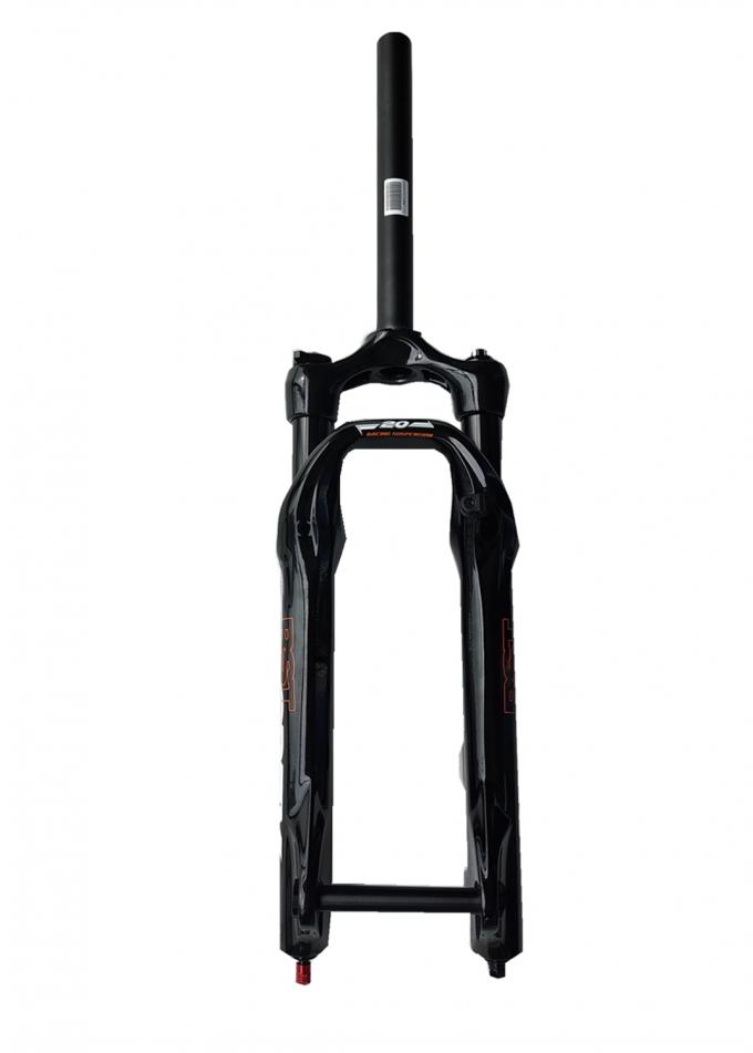 Faible poids 20er Suspension pneumatique fourchette de vélo pour enfants fourchette avant 60/80mm frein à disque 100x15 5
