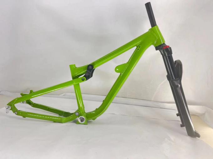 bicyclette du cadre XC/Trail Softtail Mtb de 26er Junior Full Suspension Mountain Bike 13,5 pouces 0