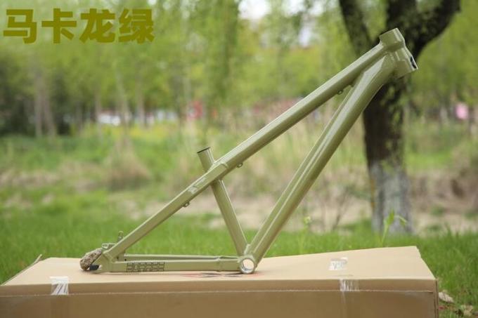 Cadre horizontal de Hardtail de bicyclette de montagne d'abandon scolaire de saleté du pullover 4X BMX de cadre en aluminium bon marché chinois de vélo 0