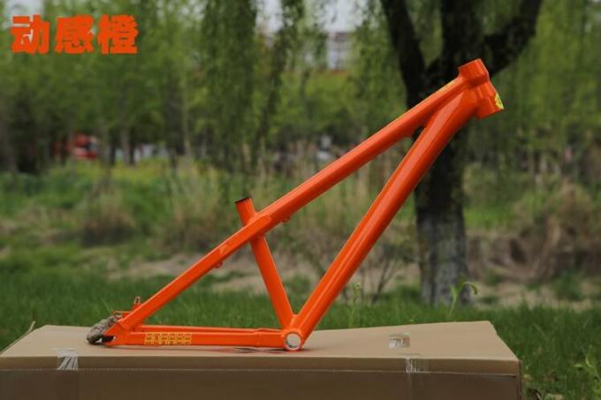 Cadre horizontal de Hardtail de bicyclette de montagne d'abandon scolaire de saleté du pullover 4X BMX de cadre en aluminium bon marché chinois de vélo 4