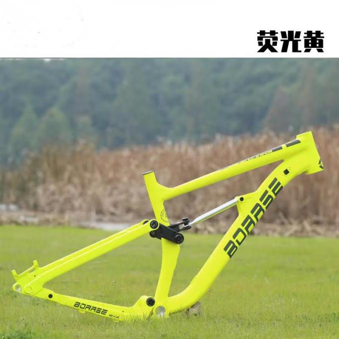 Chine Stock 27.5er Enduro à pleine suspension Cadre de vélo de montagne en descente Softtail MTB 6