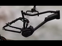 Bafang 250W Trail Full Suspension E-bike Cadre à moteur médian Pedelec emtb Vélo de montagne électrique